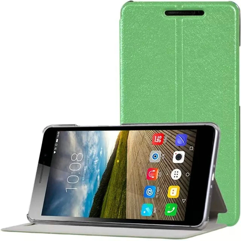 Ультратонкий Роскошный чехол-книжка из шелка с подставкой + 1 прозрачная защитная