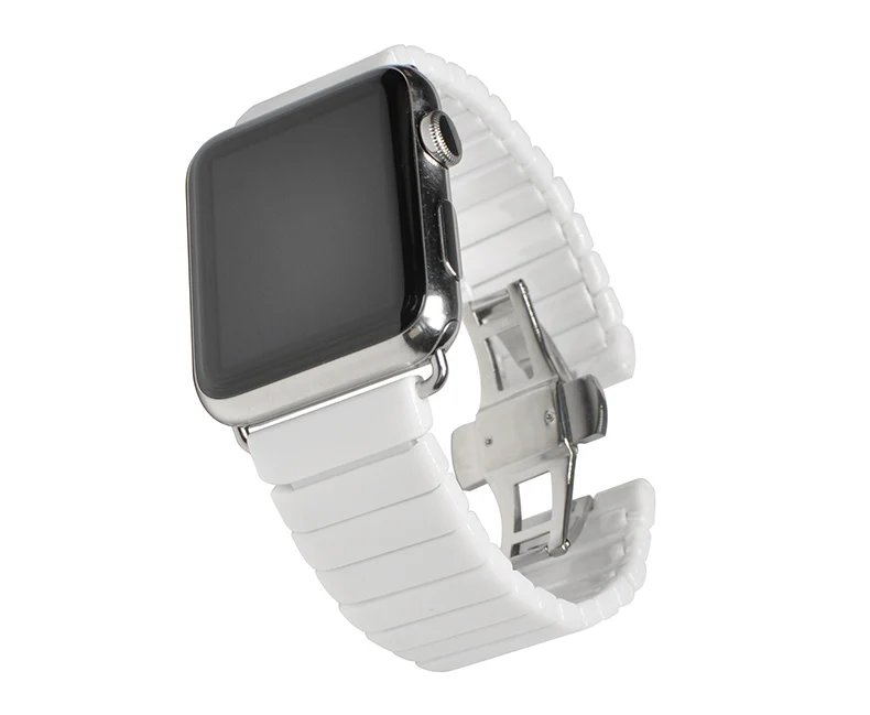 Керамический ремешок для часов Apple Watch Смарт часы ссылка браслет керамические