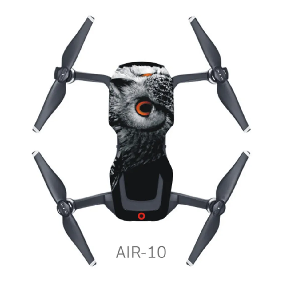 10 ПВХ водоотталкивающая наклейка для DJI MAVIC AIR Drone средства ухода за кожей в виде ракушки защитная кожа Quadcopter камера drone интимные аксессуары - Цвет: 10