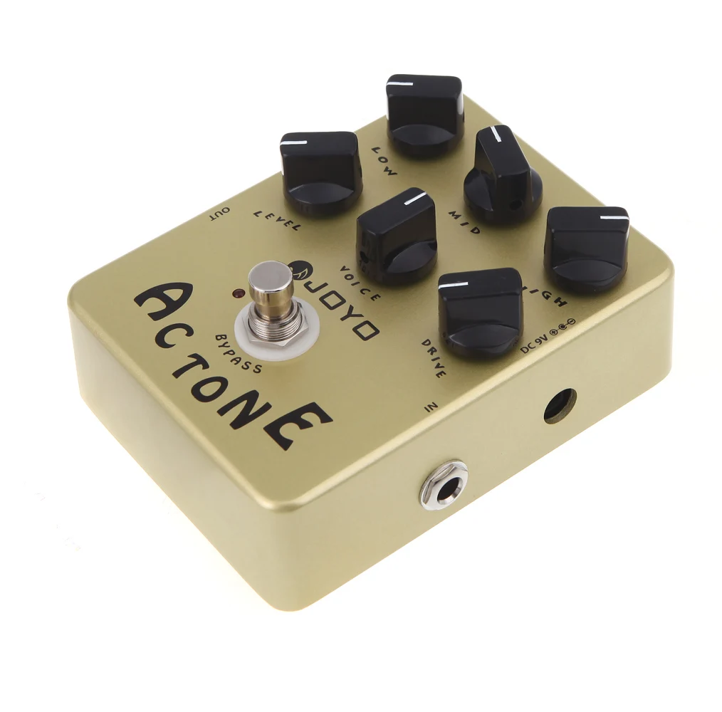 JOYO JF 13 Профессиональный гитары педаль эффектов дизайн AC тон усилителя Vox
