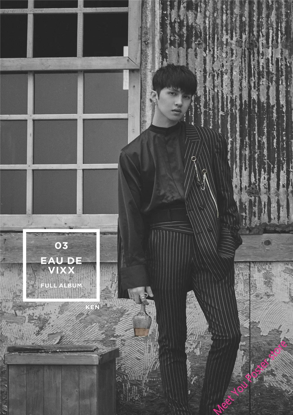 Новинка, VIXX плакат, прозрачные изображения, белые картонные наклейки на стену, украшение дома, художественный плакат, подарок, Декор для дома, гостиной, В1