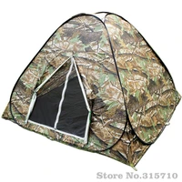 camouflage camping hiking easy setup instant pop up tent portable carry silver coated anti uv outdoor travel family tent