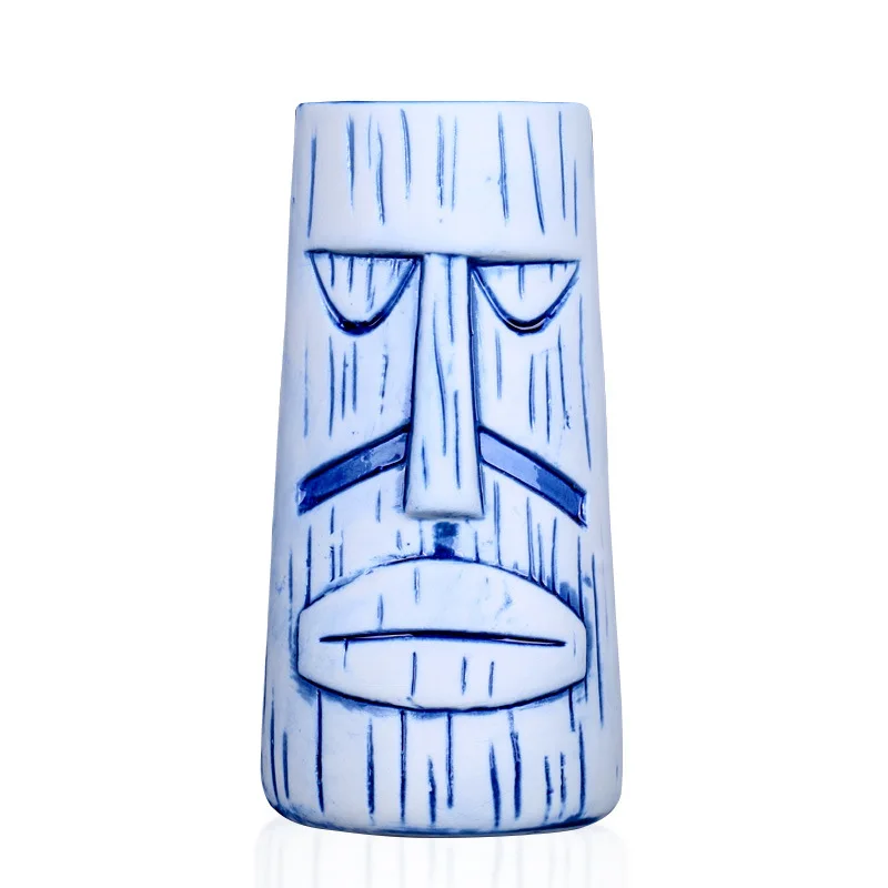TIKI кружки Scrub Stuttiki чашка Гавайская керамическая кружка креативная Коктейльная стеклянная индивидуальная бокал TIKI чашки для баров вечерние tiki