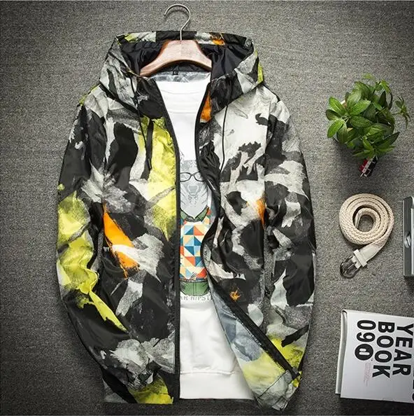 Yizlo anorak куртка для мужчин и женщин Y-3 куртка для колледжа ветровка, мужская куртка Рашгард камуфляжная куртка-бомбер куртка - Цвет: Цвет: желтый