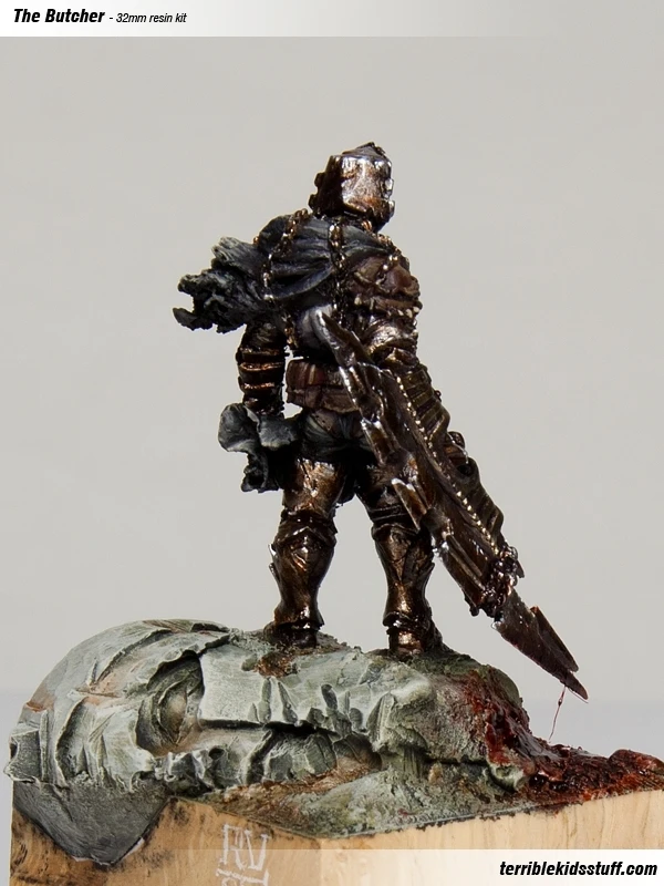 [Loong Way Miniatures] ужасный-дети-материал Мясник 32 мм Полимерная миниатюра