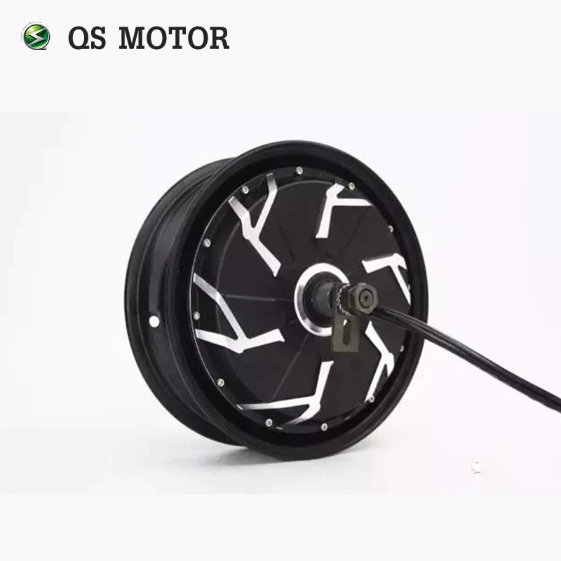 Мощный QS мотор 12 дюймов 10 кВт 260 бесщеточный постоянный ток колесо скутера|motor