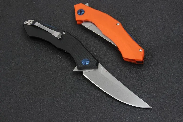 Новый тактический складной нож D2 Blade G10 ручка синяя луна открытый выживания