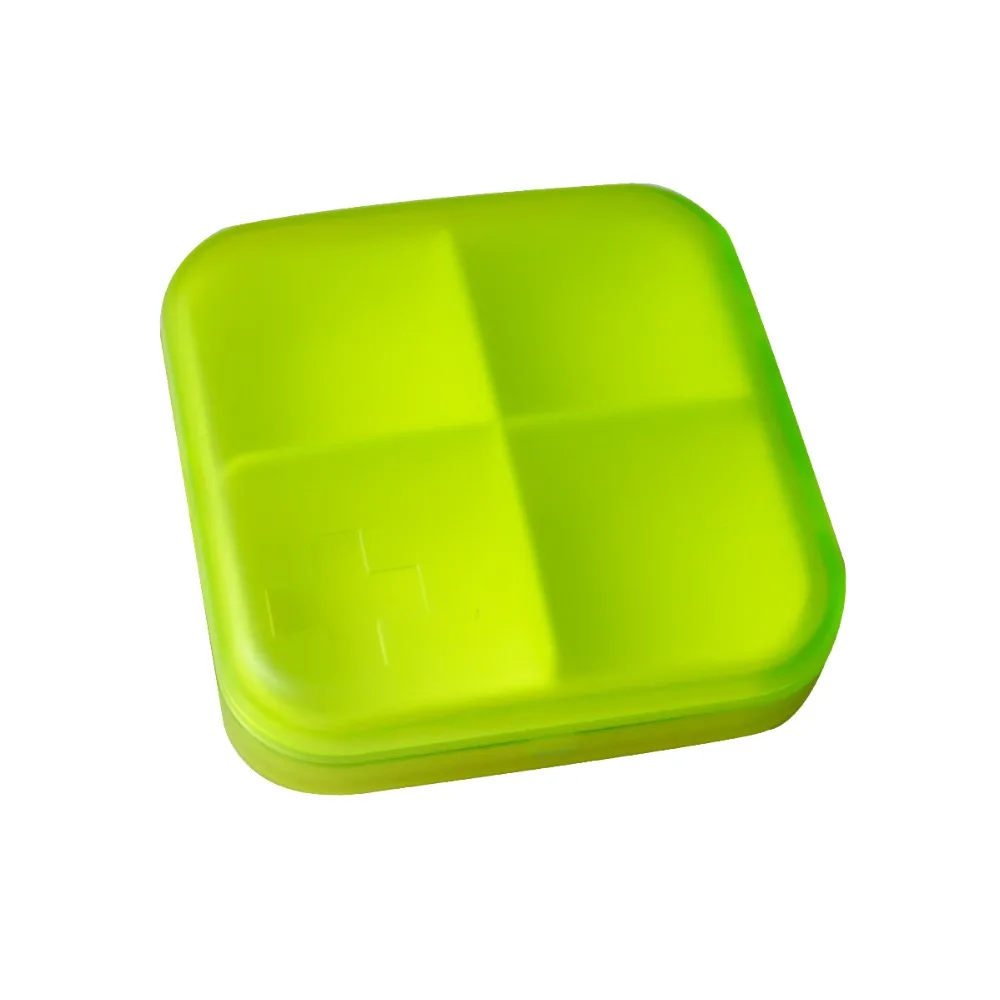 3 шт. Портативный мини-таблетки чехол Витамин Медицина Коробки с 4 сетки пеленки