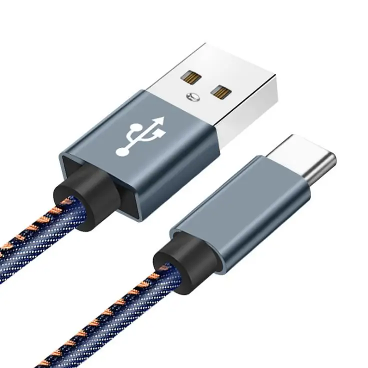 Кабель USB Type C SUOZUN 2 А кабель для быстрой зарядки и передачи данных Type-C зарядного