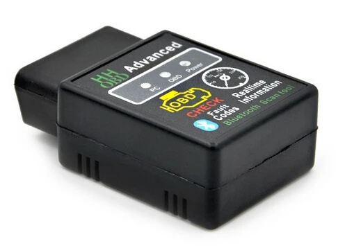 Лучший сканер HH Elm327 V1.5 bluetooth OBD2 с чипом 25K80 Bluetooth ELM 327 Инструмент для диагностики