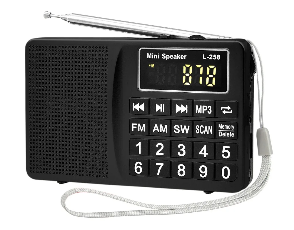 10 шт. музыкальный mp3 плеер мини динамик многополосный 3 все диапазоны Автосканер