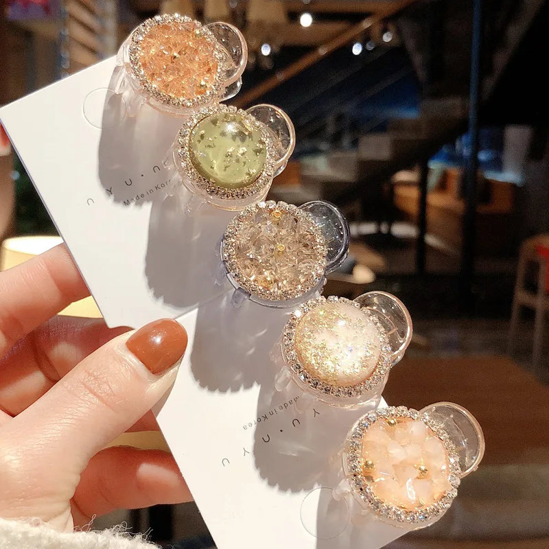 Новые корейские аксессуары для волос женщин простая заколка ручной работы с