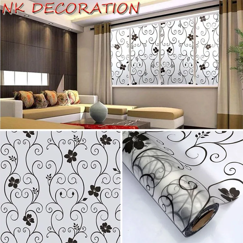 Самоклеющиеся ПВХ водонепроницаемые защитные наклейки на окно в ванную