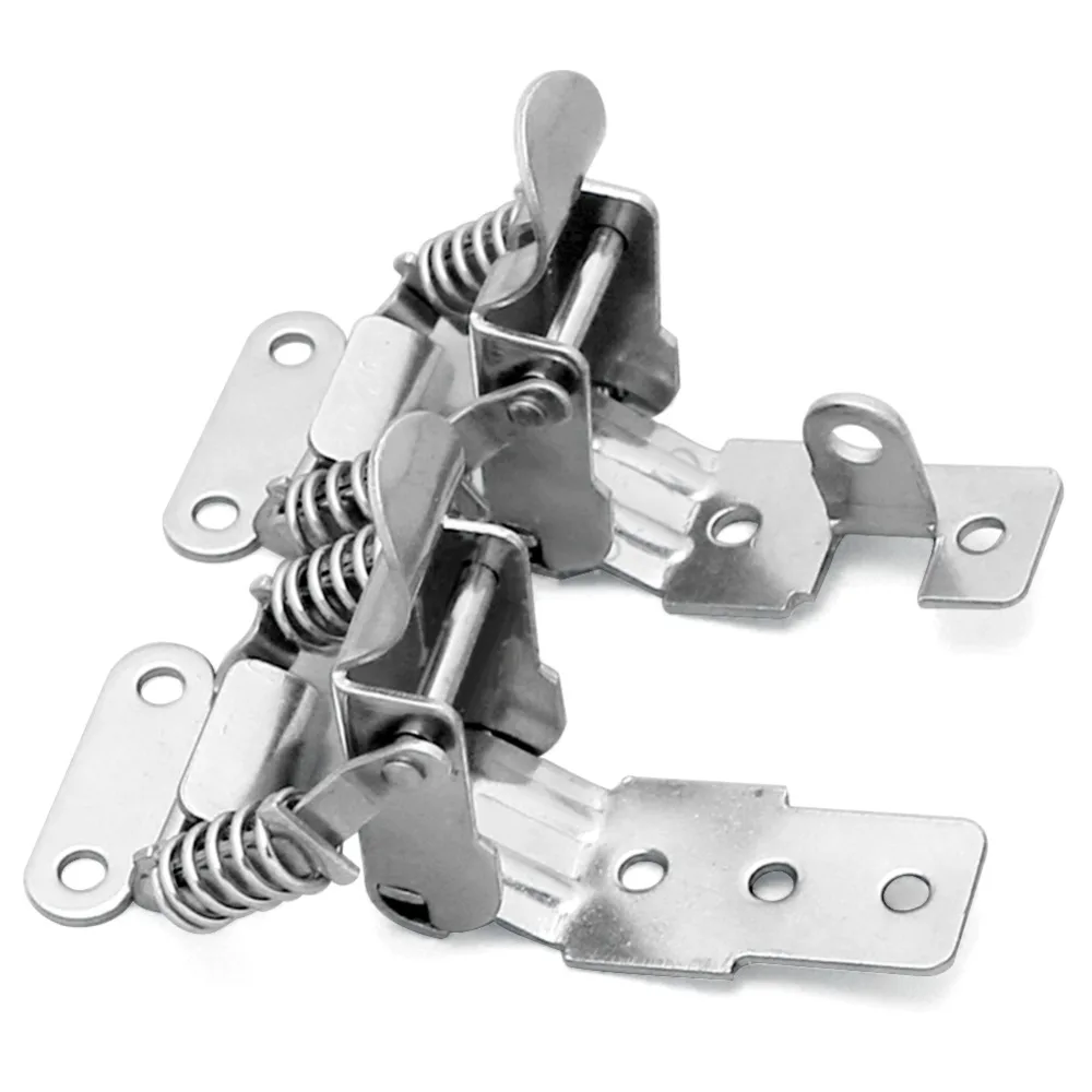 2 шт. пружинная защелка из углеродистой стали толстый замок с застежкой двойная