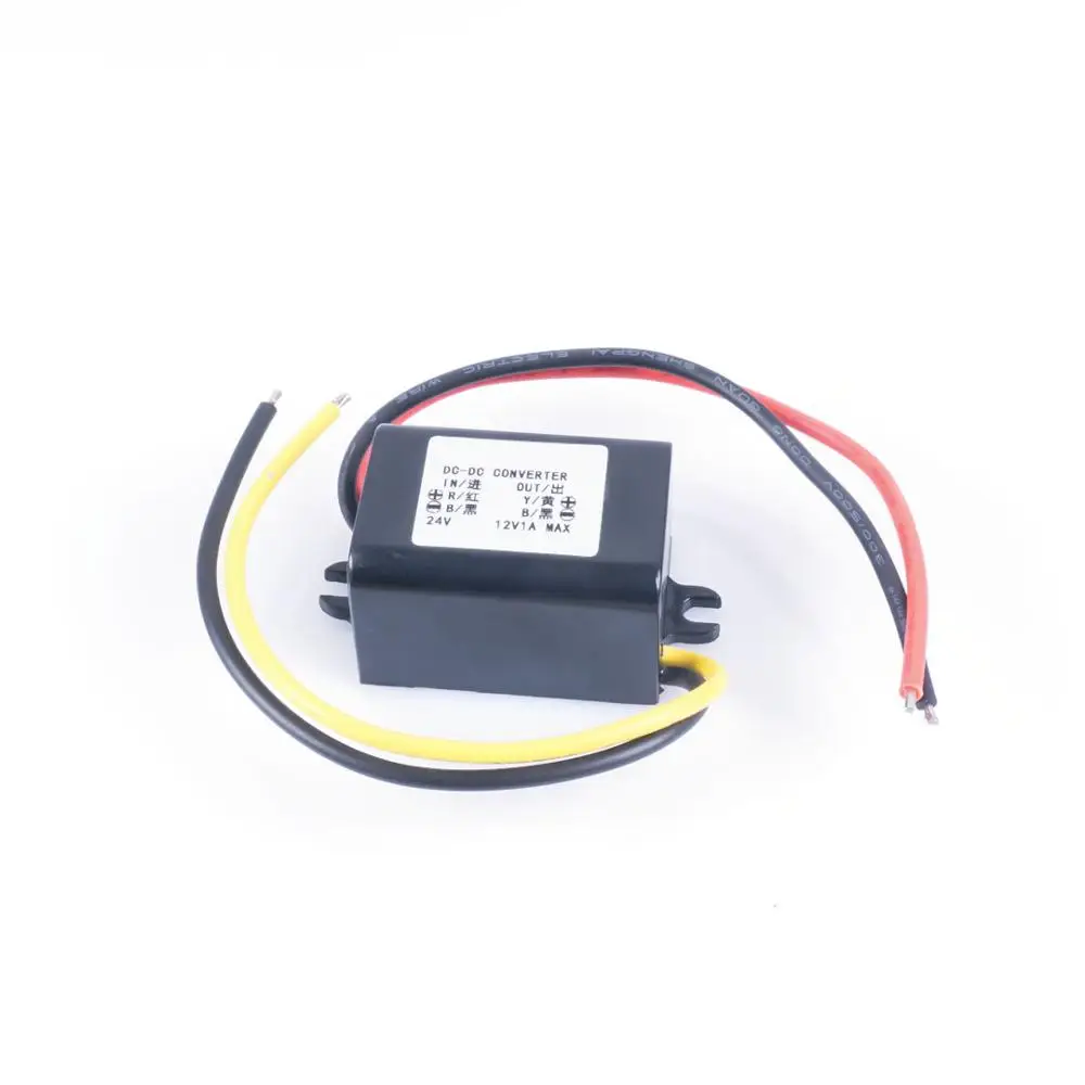 24TO12V 1A Преобразователь постоянного тока 24 В до 12 В 1A 1.5A 2A 3A 5A понижающий преобразователь напряжения CE RoHS Сертифицированный - Цвет: 24TO12V 1A
