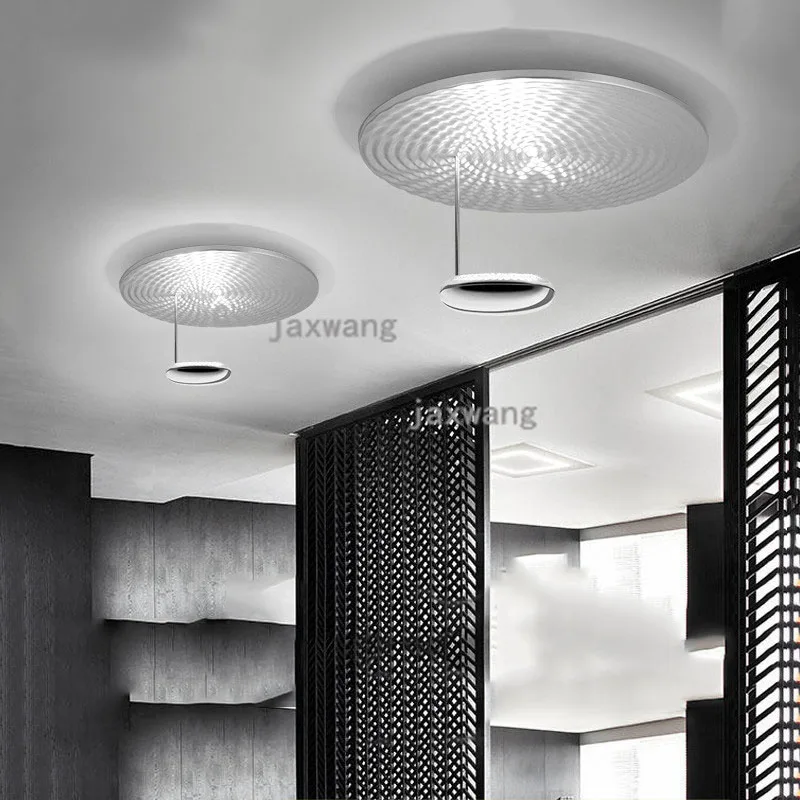 Современные светодиодные потолочные лампы для гостиной железное освещение