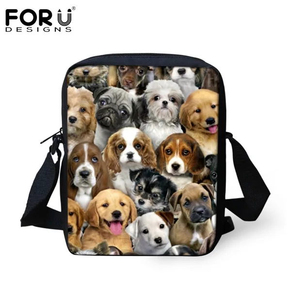 H10942E FORUDESIGNS/женские сумки-мессенджеры, 3D джинсовая сумка на плечо с изображением животных, сумки с милым котом, сумки-мессенджеры, Детская сумка через плечо для девочек - Цвет: H10942E