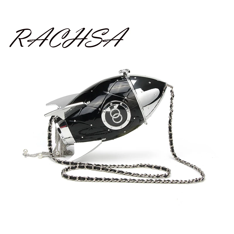 Цепь ракета сумки 2019 Новая мода Роскошные Свадебные клатч женские вечерние
