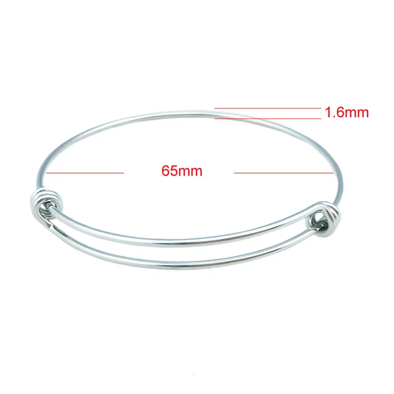 20 шт. браслет из нержавеющей стали 50/60/65 мм|cuff bangle|wire braceletadjustable wire bracelets |