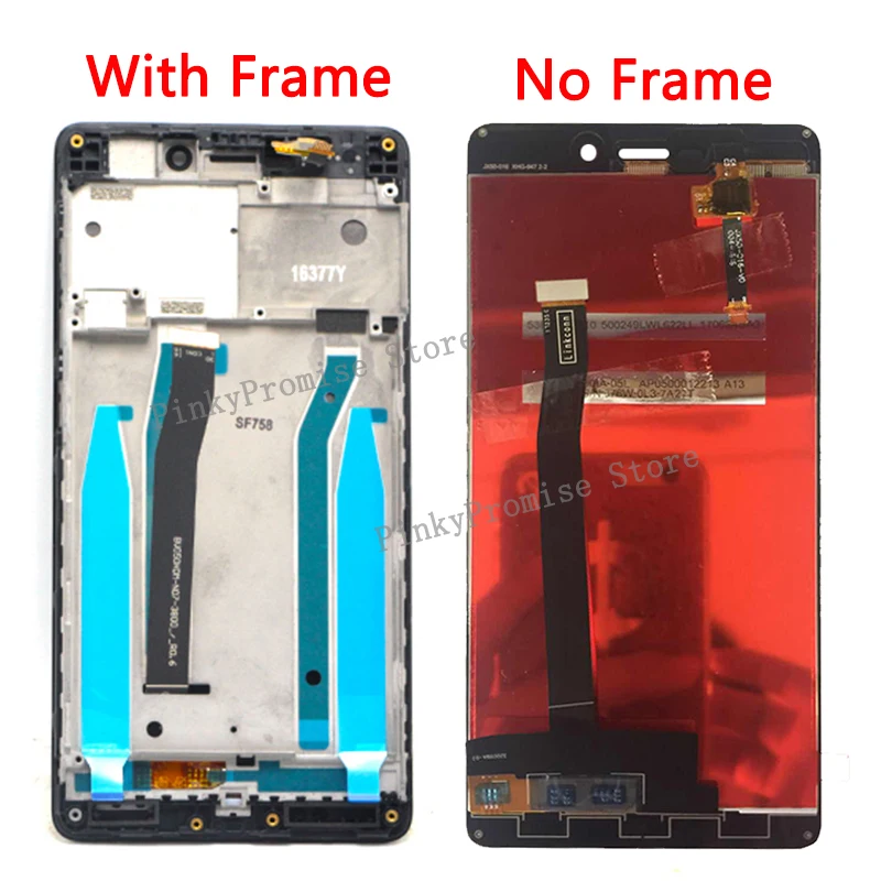 Жк-дисплей и дигитайзер сенсорного экрана в сборе для Xiaomi Redmi 3S 3x 3 pro с
