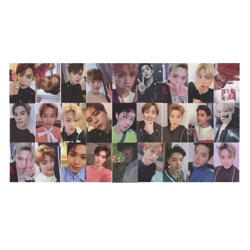 Youpop KPOP NCT сопереживание реальности альбом мечты фото карта хип-хоп самодельные бумажные карты автограф Фотокарта XK566