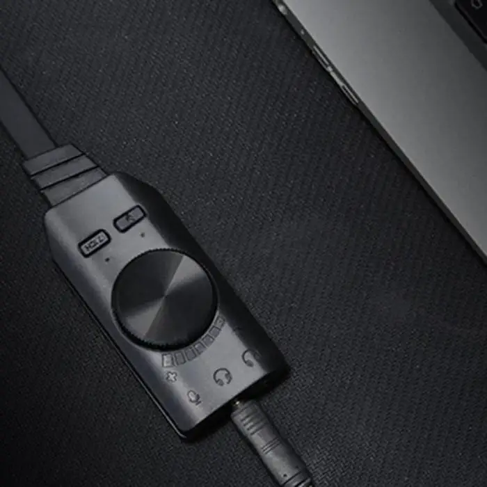 USB внешний адаптер для звуковой карты 7,1 каналов Plug and Play конвертер для звуковой карты Новое поступление