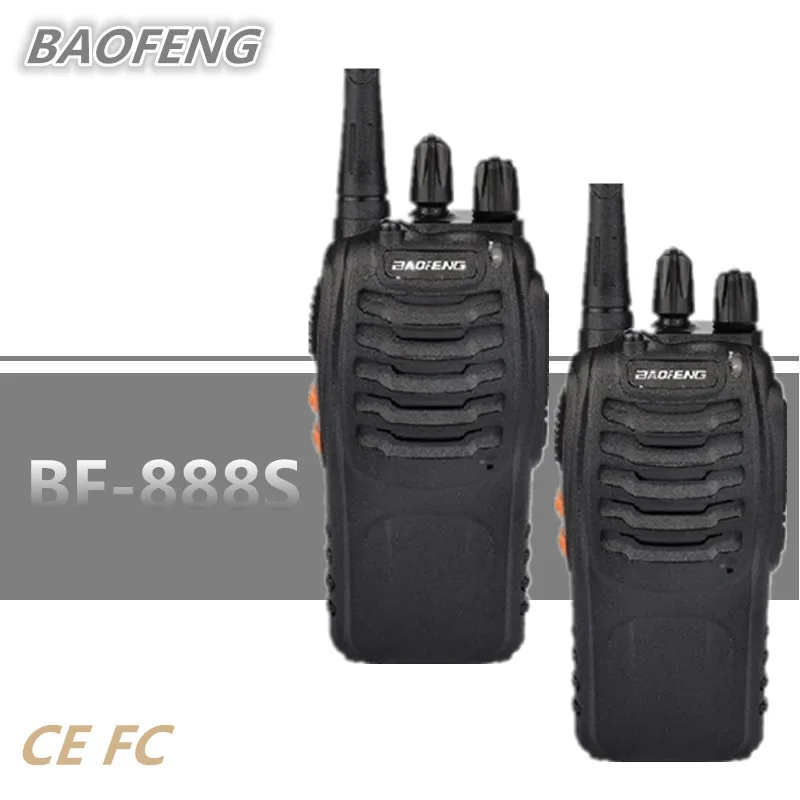 2 шт. Baofeng BF 888S рация UHF 400 470 мГц Портативный CB радиолюбитель мобильный трансивер 888