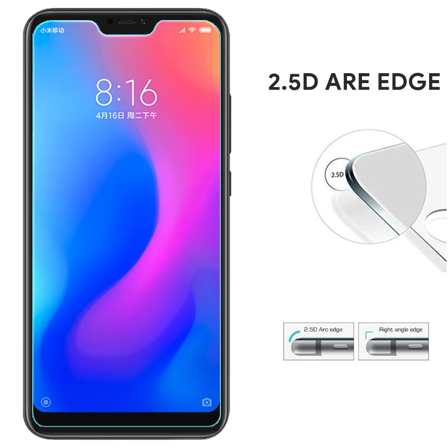 Закаленное стекло 9h для xiaomi redmi 6 pro mi A2 lite Экран протектор xio xao a2 Защитные пленки