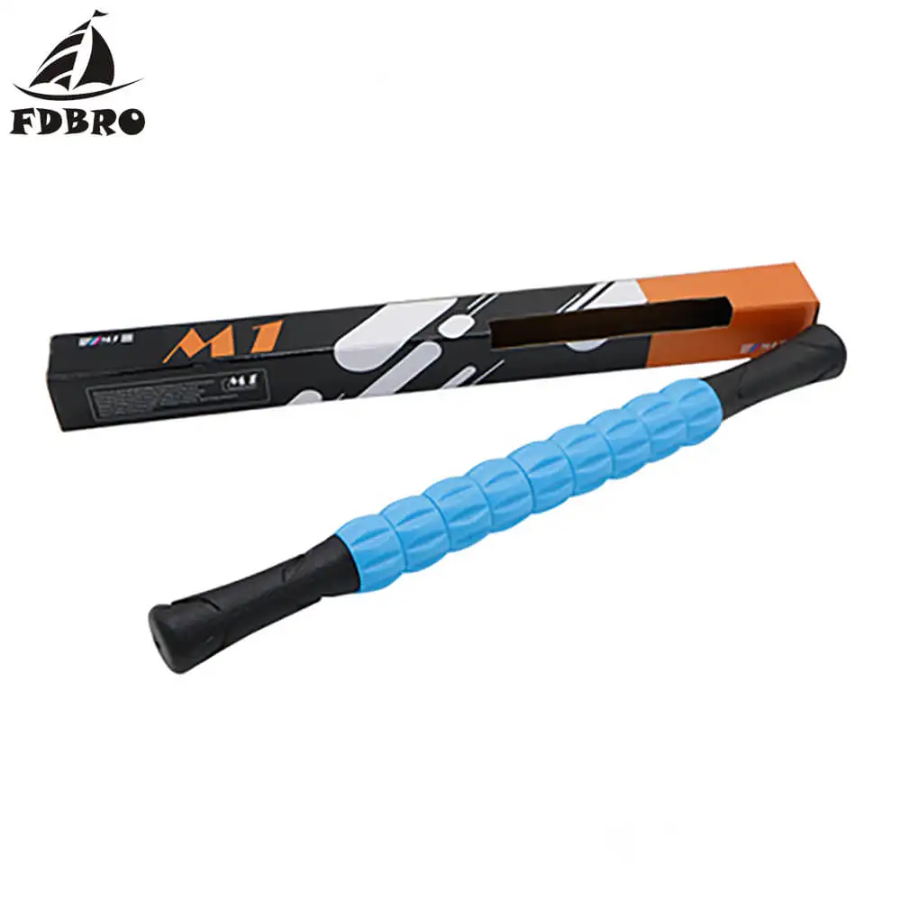 FDBRO мышечная роликовая палочка массажный валик для тела Массажер снятия мышечной