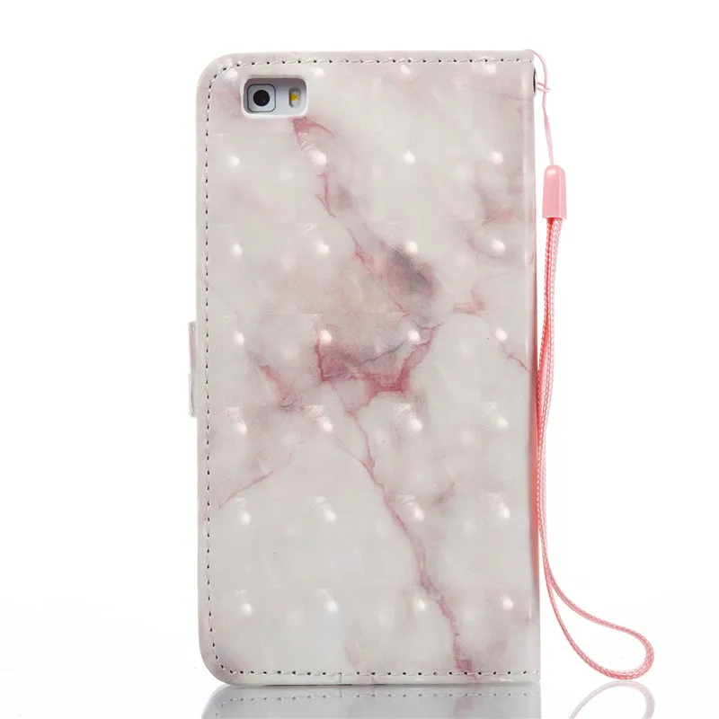 2017 мраморный камень изображение краска Флип Магнитный кожаный бумажник чехол