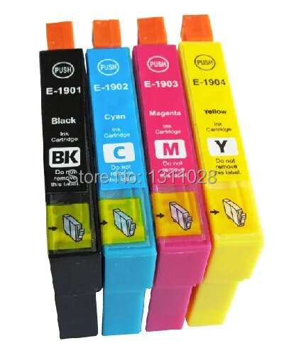 

INK WAY 5 sets of T1901-T1904 printing ink cartridge for Expression ME-303 ME-401 ME-301