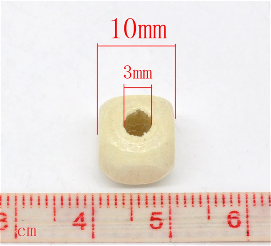 DoreenBeads 200 деревянные кубики разделительные бусины 10x10 мм (B12723) yiwu|beads with large holes|beaded