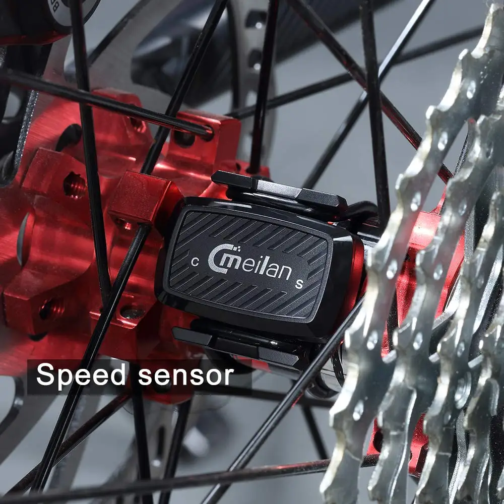 Аксессуары для велосипеда датчик спидометра Bluetooth 4 0 ANT indoor Spinning Cadence training Meilan