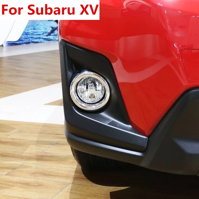 Новый для Subaru XV 5 дверный хэтчбек 2017 2018 ABS хромированный внешний передний