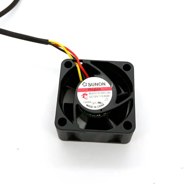 Новый оригинальный MB40201V2 000C G99 DC12V 0 60 W 40*40*20 мм (4 см) Тахометр сигнала Вентилятор
