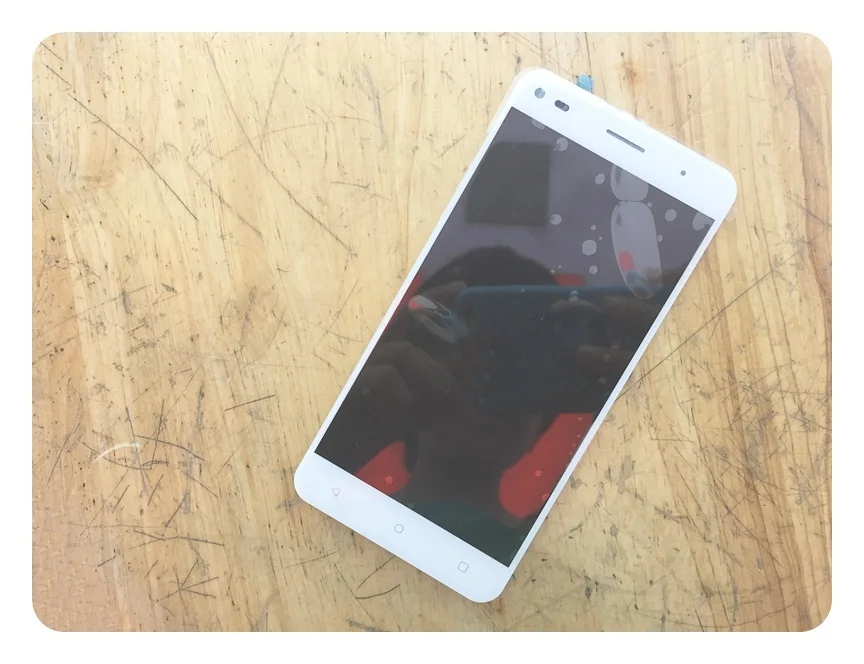 

Black /White Touch screen For FLY FS507 FS 507 LCD Display with digitizer Screen panel glass sensor lens Assembly