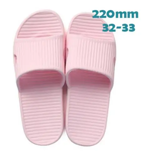 Pink 220mm Xiaomi youpin/тапочки; мягкие женские, мужские, детские сандалии; нескользящие домашние тапочки для душа; Детские повседневные тапочки для семьи - Цвет: Pink 220mm