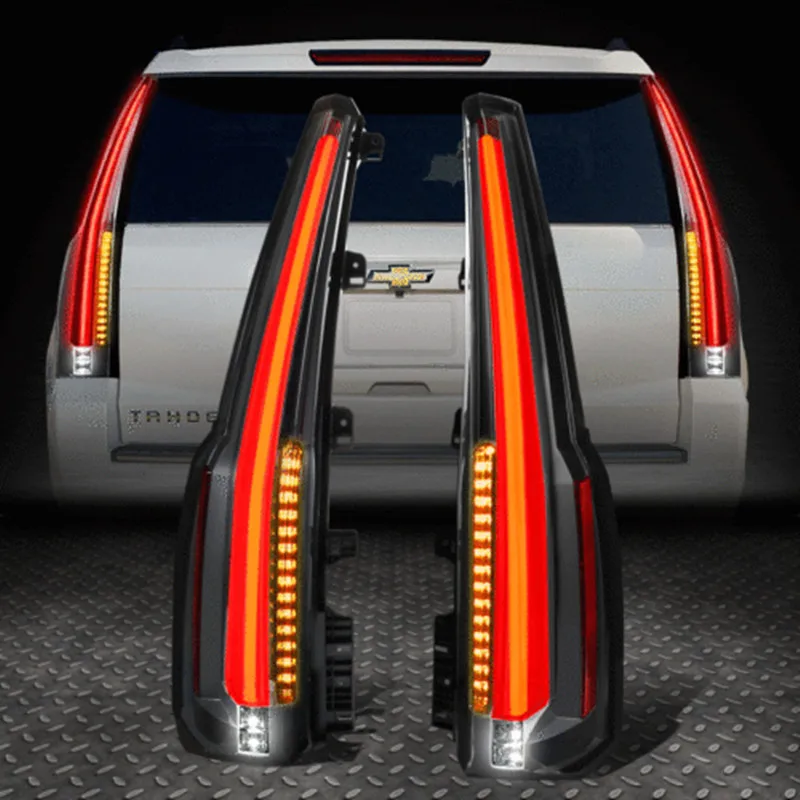 Автомобильный светодиодный задний фонарь для 2007- Chevy Tahoe Suburban GMC Yukon светодиодный задний фонарь для Cadillac Escalade style