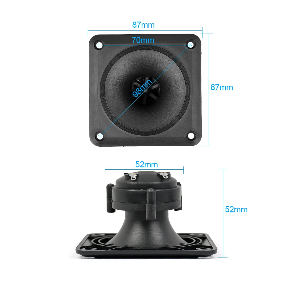 Aiyima аудио динамик s 2PC пьезоэлектрический 87*87 мм громкий динамик|audio speaker|speaker diypiezo