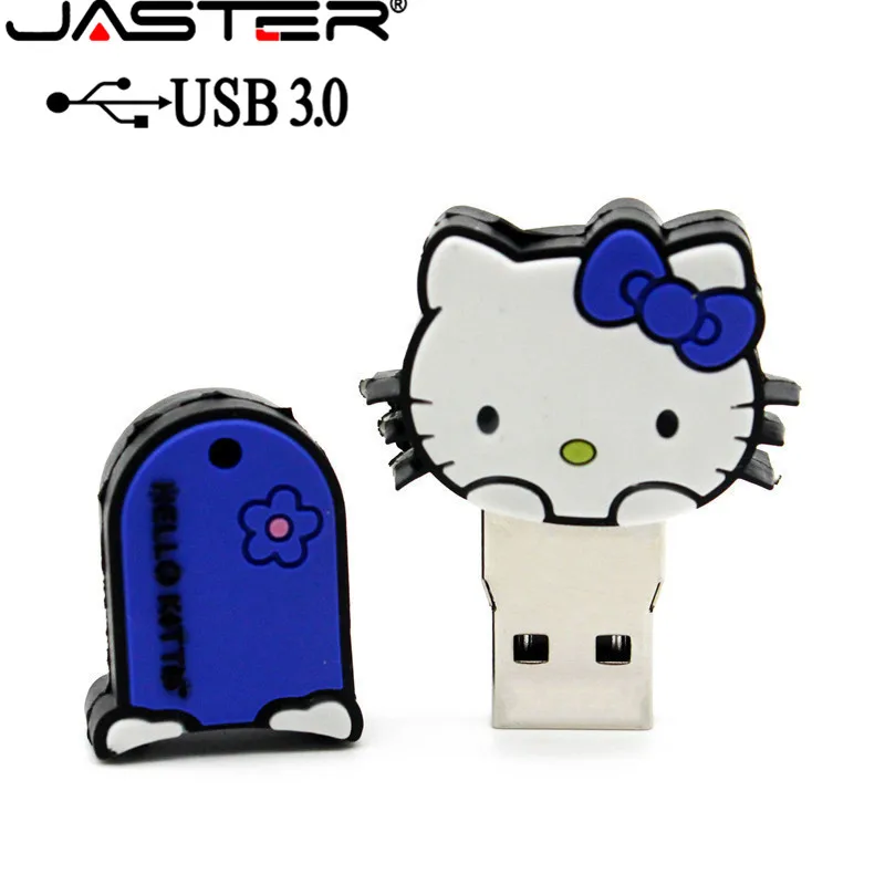 JASTER 3,0, hello kitty, usb флеш-накопитель, милые флешки, 4 ГБ, 8 ГБ, 16 ГБ, 32 ГБ, 64 ГБ, карта памяти, u-диск, usb 3,0, флеш-накопитель