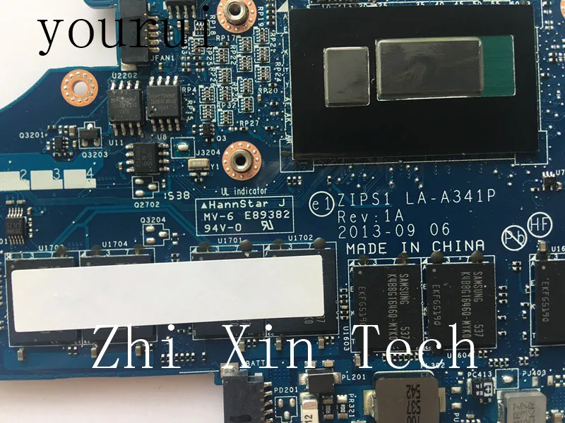 yourui for lenovo thinkpad yoga s1 laptop motherboard fru04x6417 zips1 la a341p with i7 4600u cpu 8gb ram mermory tested ok free global shipping