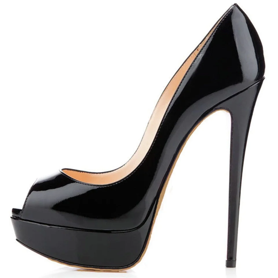 Summer Fashion Women's Peep Toe Platform Slingback Sandals 12cm High Heels Party Stilettos Dress Shoes size 33-43 | Обувь