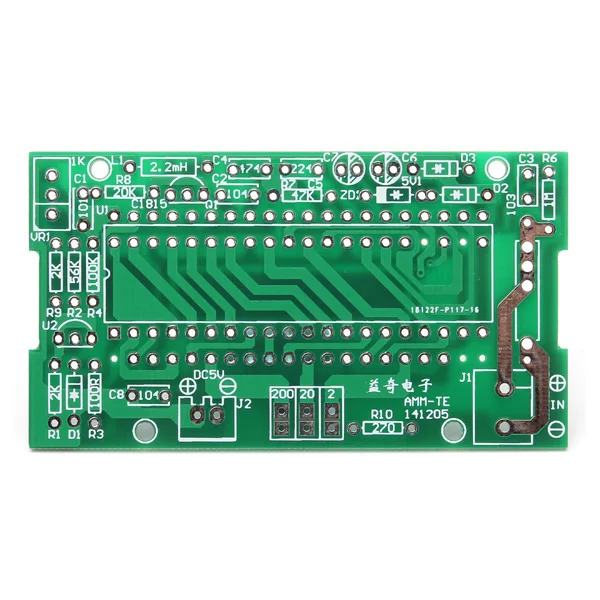 Цифровой амперметр ICL7107 красный светодиодный модуль дисплея комплект для