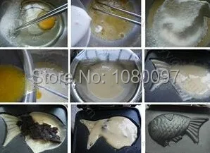 LPG газ рыба вафельница/газ вафельница машина/Бельгия | Бытовая техника