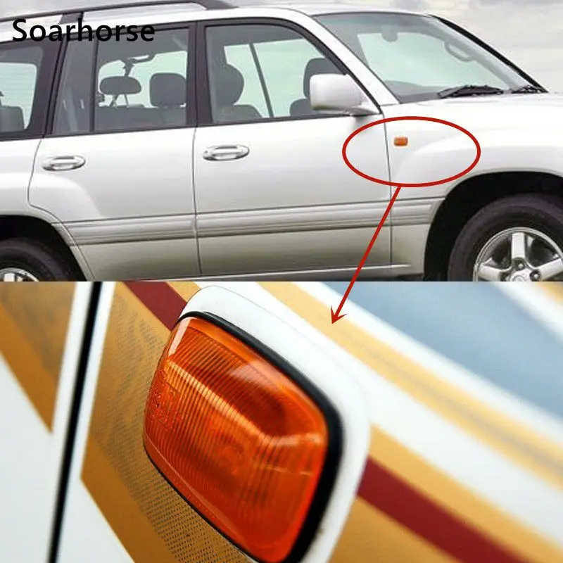 Soarhorse For Toyota Land Cruiser J100 1998- 2007 Front Fender Side Turn Signal Light 81730-20192