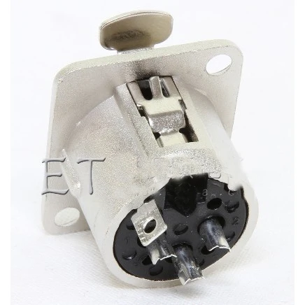 20pcs/Lots Made by Neutrik China factory YS145 Cannon Female XLR Socket silver Plate | Connectors