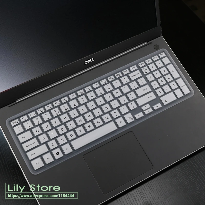 white Для 15," Dell G7 7590 7588 15/G7 7790 3779 7790 17,3 дюймов игровой ноутбук силиконовый чехол для клавиатуры ноутбука защитная кожа - Цвет: white