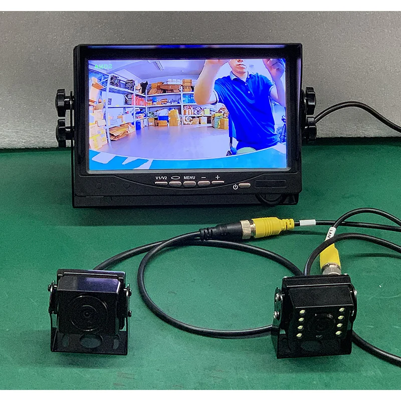 HD 1280*960P " ips экран автомобиля AHD парковочный монитор со звездным светом ночного видения обратный резервный AHD камера для грузовика автобуса