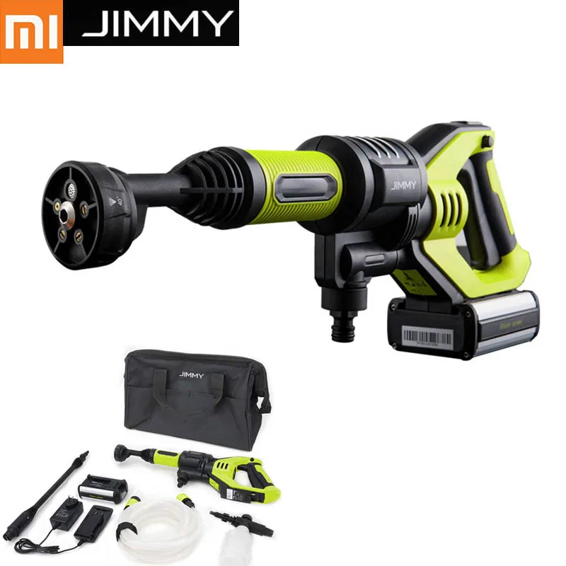 Xiaomi Mijia JIMMY Ручной беспроводной флеш-пистолет JW31 2,2 мпа давление воды 180л/ч поток воды 2500 мАч литиевая батарея