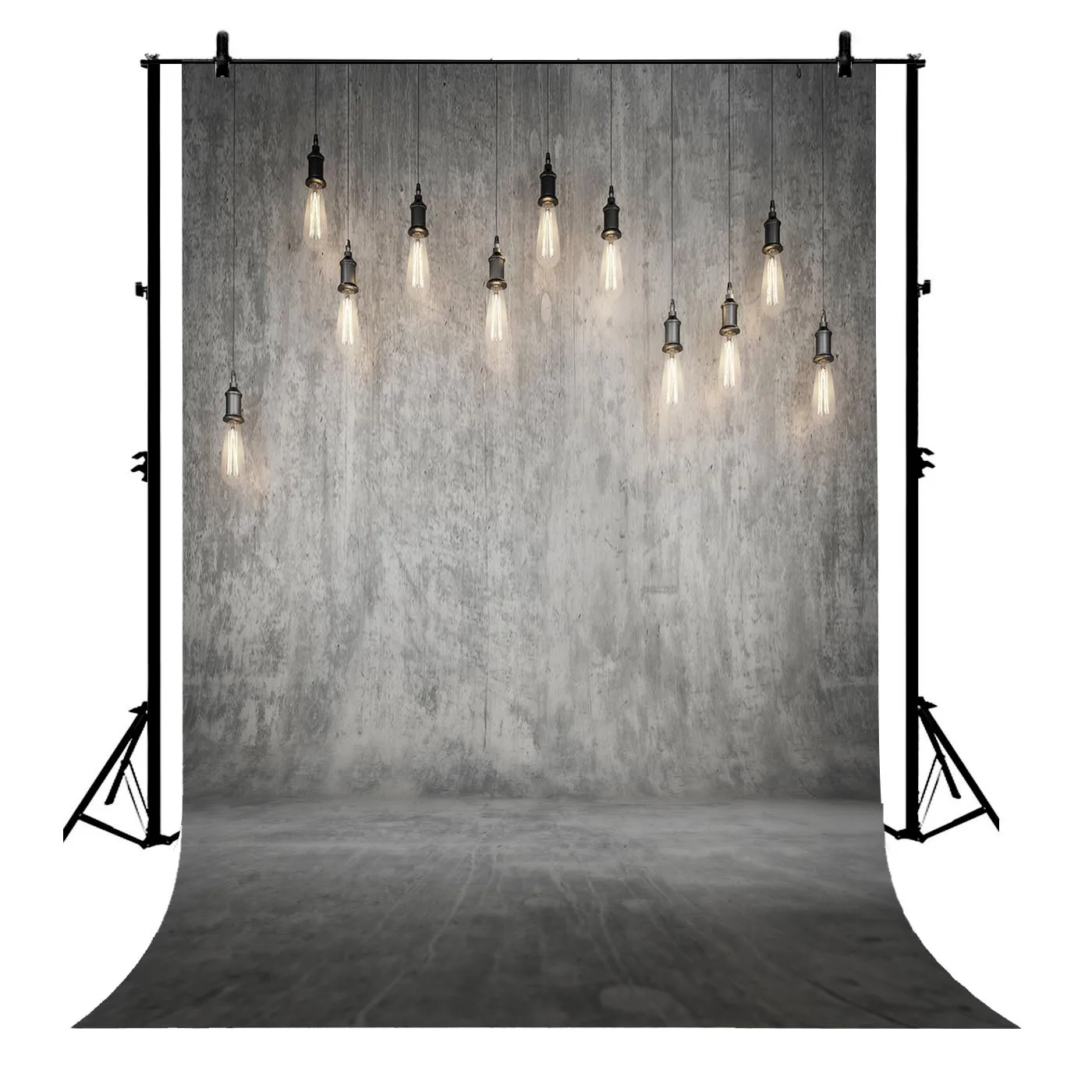 5x7ft Grey Drop Light Polyester Photo Background Portrait Backdrop | Электроника